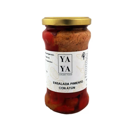 Ensalada Pimiento Piquillo con Atún en Conserva - YAYA Luxury Food