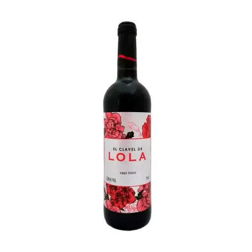 [V02] Vino Tinto Joven - El Clavel De Lola 